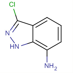 1H-indazol -7-amine,3-chloro Structure,316810-88-5Structure