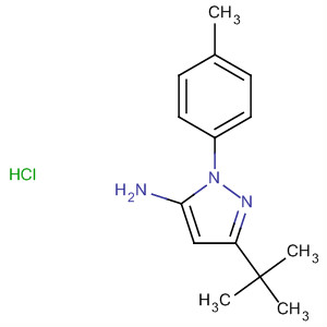 3-Tert-butyl 1-p-tolyl-1h-pyrazol-5-amine Structure,317806-86-3Structure