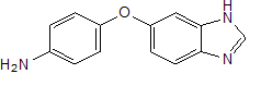 Benzenamine,4-(1h-benzimidazol-6-yloxy)- Structure,317830-22-1Structure