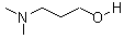 3-Dimethylamino-1-propanol Structure