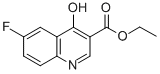 Ethyl 6-Fluoro-4-hydroxyquinoline-3-carboxylate Structure,318-35-4Structure