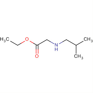 Isobutylamino-acetic acid ethyl ester Structure,3182-87-4Structure