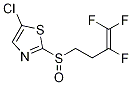 5-Chloro-2-[(3,4,4-trifluoro-3-butenyl)sulfinyl]thiazole Structure,318290-97-0Structure