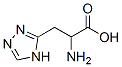 N-1H-1,2,4-噻唑-3-丙氨酸结构式_3184-54-1结构式