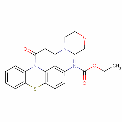 盐酸莫雷西嗪结构式_31883-05-3结构式