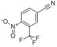 4-Nitro-3-(trifluoromethyl)benzonitrile Structure,320-36-5Structure