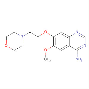 4-Amino-6-methoxy-7-(2-morpholinoethoxy)quinazoline Structure,320366-10-7Structure