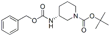 (3R)-3-苄氧羰基氨基哌啶-1-甲酸叔丁酯结构式_320580-76-5结构式