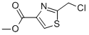 Methyl 2-(chloromethyl)thiazole-4-carboxylate Structure,321371-29-3Structure
