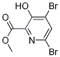 Methyl 4,6-dibromo-3-hydroxypicolinate Structure,321596-55-8Structure