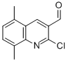 2-Chloro-5,8-dimethyl-3-quinolinecarbaldehyde Structure,323196-71-0Structure