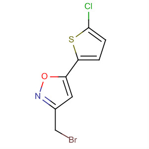 3-(Bromomethyl)-5-(5-chloro-2-thienyl)isoxazole Structure,323594-39-4Structure