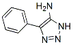 4-苯基-1H-1,2,3-噻唑-5-胺结构式_32416-41-4结构式