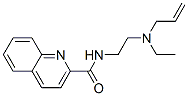 N-[2-(allylethylamino)ethyl ]-2-quinolinecarboxamide Structure,32421-54-8Structure