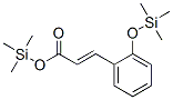 3-[2-[(Trimethylsilyl )oxy]phenyl ]acrylic acid trimethylsilyl ester Structure,32426-62-3Structure