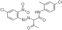 N-(4-氯-2-甲基苯基)-2-[(4-氯-2-硝基苯基)氮杂]-3-氧代丁酰胺结构式_32432-45-4结构式