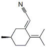 (2e)-(9ci)-[(5r)-5-甲基-2-(1-甲基亚乙基)环己基]-乙腈结构式_324538-21-8结构式