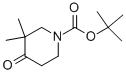 1-Piperidinecarboxylic acid, 3,3-dimethyl-4-oxo-, 1,1-dimethylethyl ester Structure,324769-06-4Structure