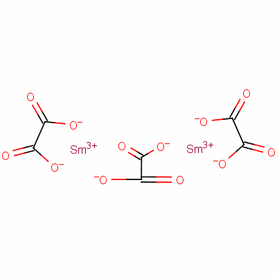 Samarium(Ⅲ) oxalate hexahydrate Structure,3252-68-4Structure