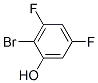 2-Bromo-3,5-difluorophenol Structure,325486-43-9Structure