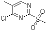 4-Chloro-5-methyl-2-(methylsulfonyl)Pyrimidine Structure,325780-94-7Structure