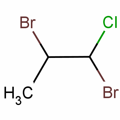 1,2-二溴-1-氯丙烷结构式_32595-09-8结构式