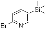 2-Bromo-5-(trimethylsilyl)pyridine Structure,325958-97-2Structure