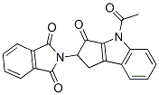 4-Acetyl-2-(1,3-dihydro-1,3-dioxo-2h-isoindol-2-yl)-1,4-dihydrocyclopent[b]indol-3(2h)-one Structure,32641-54-6Structure