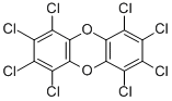 1,2,3,4,6,7,8,9-八氯二苯并对二噁英结构式_3268-87-9结构式