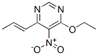 (9CI)-4-乙氧基-5-硝基-6-(1E)-1-丙烯基嘧啶结构式_326832-03-5结构式