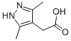 (3,5-Dimethyl-1h-pyrazol-4-yl)acetic acid Structure,32701-75-0Structure