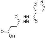 4-Oxo-4-[n-(pyridine-4-carbonyl)-hydrazino]-butyricacid Structure,327026-20-0Structure