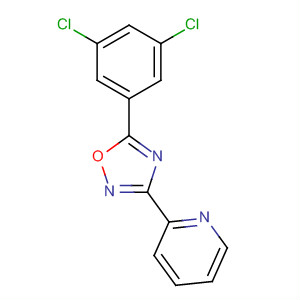 3-(吡啶-2-基)-5-(3,5-二氯苯基)-1,2,4-噁二唑结构式_327056-07-5结构式