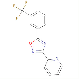 3-(2-吡啶)-5-[3-(三氟甲基)苯基]-1,2,4-噁二唑结构式_327056-10-0结构式