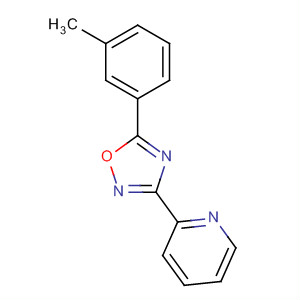 3-(吡啶-2-基)-5-(3-甲基苯基)-1,2,4-噁二唑结构式_327056-12-2结构式