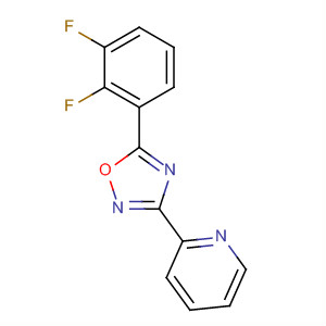 3-(吡啶-2-基)-5-(2,3-二氟苯基)-1,2,4-噁二唑结构式_327056-15-5结构式