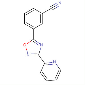 3-(3-(吡啶-2-基)-1,2,4-噁二唑-5-基)苯甲腈结构式_327056-18-8结构式