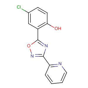 3-(吡啶-2-基)-5-(5-氯-2-羟基苯基)-1,2,4-噁二唑结构式_327056-42-8结构式