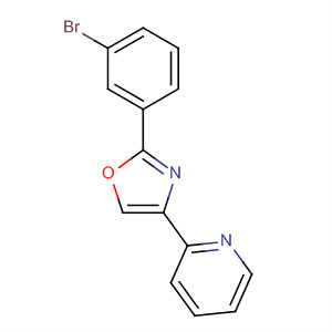 2-(3-Bromophenyl)-4-(pyridin-2-yl)-1,3-oxazole Structure,327056-46-2Structure