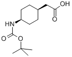 Boc-cis-4-aminocyclohexane acetic acid Structure,327156-95-6Structure