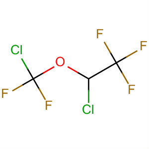 1-Chloro-2,2,2-trifluoroethyl chlorodifluoromethyl ether Structure,32778-08-8Structure