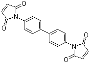 4,4-Bis(maleimido)-1,1-biphenyl Structure,3278-30-6Structure