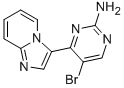 2-氨基-5-溴-4-(咪唑并[1,2-a]吡啶-3-基)嘧啶结构式_328062-41-5结构式