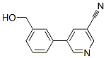 3-(5-Cyanopyridin-3-yl)benzyl alcohol Structure,328125-42-4Structure