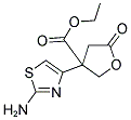 3-(2-氨基-4-噻唑)-5-氧四氢呋喃-3-羧酸乙酯结构式_328275-97-4结构式