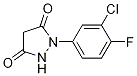 1-(3-Chloro-4-fluorophenyl)pyrazolidine-3,5-dione Structure,328562-23-8Structure