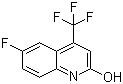 6-Fluoro-4-(trifluoromethyl)-2(1h)-quinolinone Structure,328956-08-7Structure