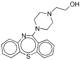 Quetiapine Hydroxy Impurity Dihydrochloride Salt Structure,329218-14-6Structure