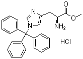 H-his(trt)-ome.hcl Structure,32946-56-8Structure