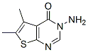 3-Amino-5,6-dimethyl-3H-thieno[2,3-d]pyrimidin-4-one Structure,32973-77-6Structure